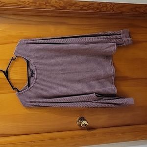 Shein waffle knit top 4x